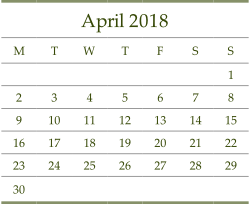 Calendar