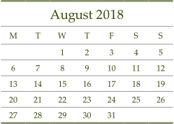 Calendar